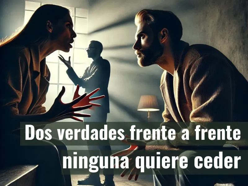 Lee más sobre el artículo Dos verdades frente a frente: ninguna quiere ceder